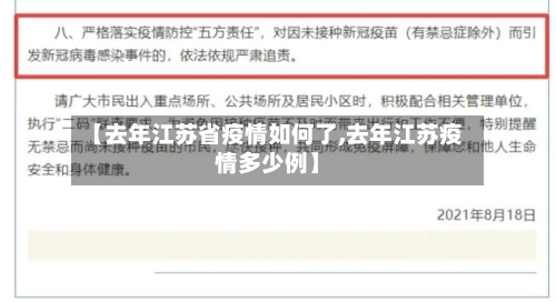 【去年江苏省疫情如何了,去年江苏疫情多少例】-第2张图片