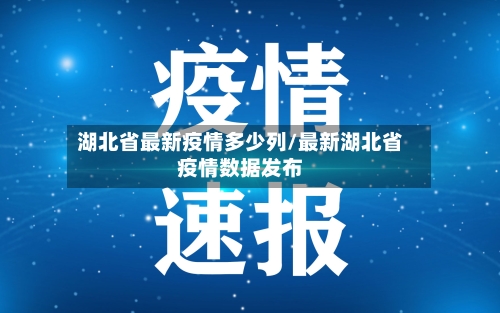 湖北省最新疫情多少列/最新湖北省疫情数据发布-第2张图片
