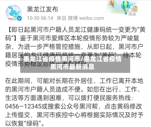墨龙江省疫情黑河市/墨龙江省疫情黑河市最新消息-第1张图片