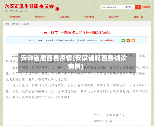 安徽省肥西县疫情(安徽省肥西县确诊病例)-第2张图片