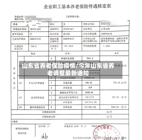 山东省养老保险疫情/今年山东省养老调整最新通知-第3张图片