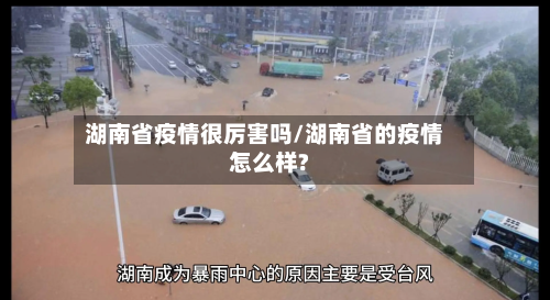 湖南省疫情很厉害吗/湖南省的疫情怎么样?-第1张图片