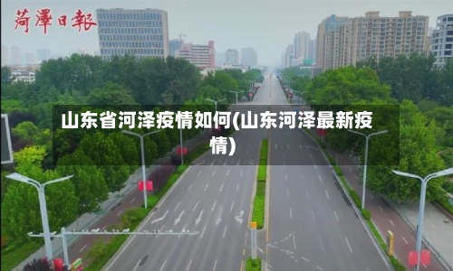 山东省河泽疫情如何(山东河泽最新疫情)-第1张图片