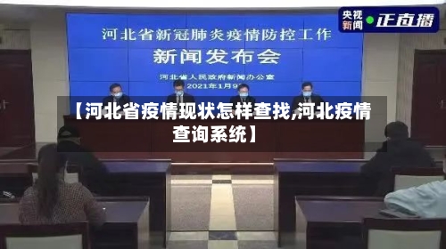 【河北省疫情现状怎样查找,河北疫情查询系统】-第1张图片
