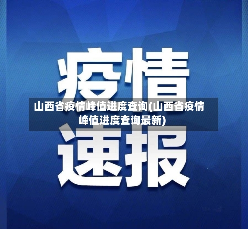 山西省疫情峰值进度查询(山西省疫情峰值进度查询最新)-第1张图片