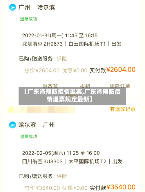【广东省预防疫情退票,广东省预防疫情退票规定最新】-第2张图片
