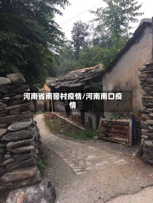 河南省南窖村疫情/河南南口疫情-第1张图片