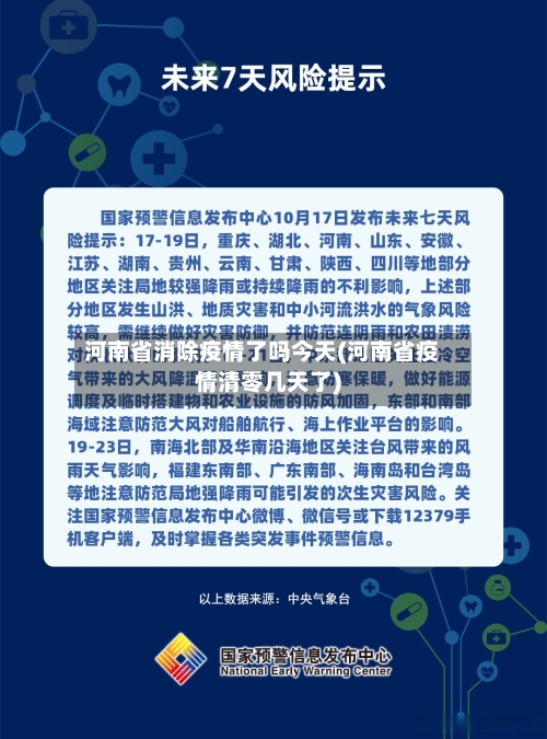 河南省消除疫情了吗今天(河南省疫情清零几天了)-第1张图片