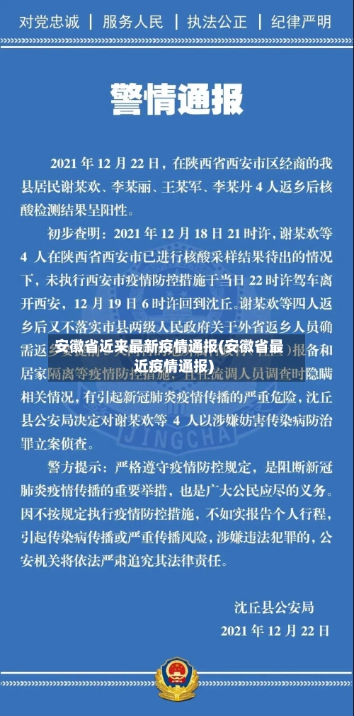 安徽省近来最新疫情通报(安徽省最近疫情通报)-第3张图片