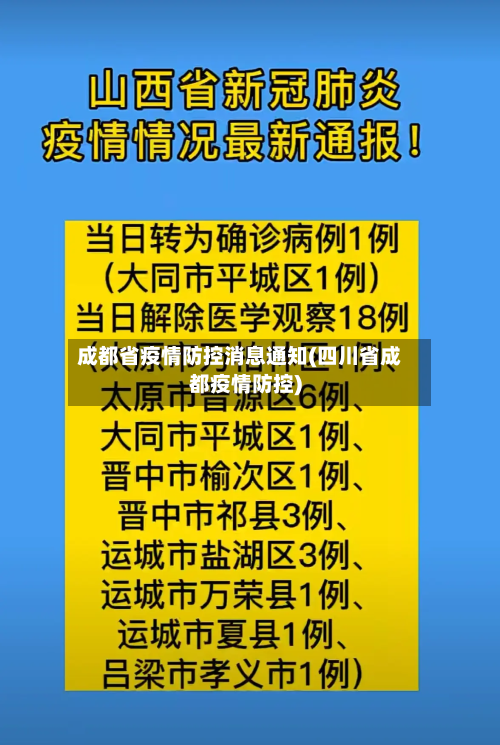 成都省疫情防控消息通知(四川省成都疫情防控)-第2张图片