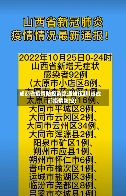 成都省疫情防控消息通知(四川省成都疫情防控)-第1张图片