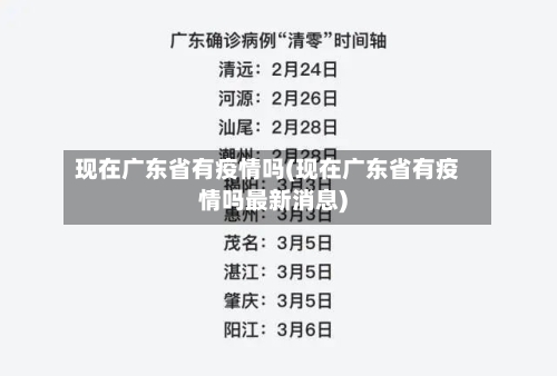 现在广东省有疫情吗(现在广东省有疫情吗最新消息)-第3张图片