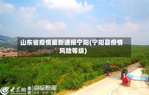 山东省疫情最新通报宁阳(宁阳县疫情风险等级)-第2张图片
