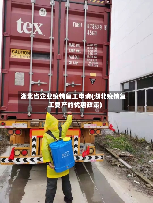 湖北省企业疫情复工申请(湖北疫情复工复产的优惠政策)-第1张图片