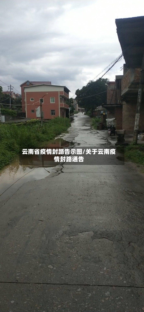 云南省疫情封路告示图/关于云南疫情封路通告-第2张图片