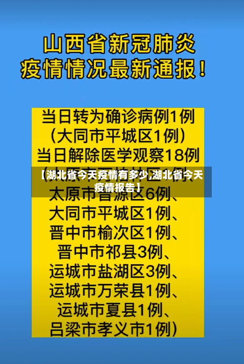 【湖北省今天疫情有多少,湖北省今天疫情报告】-第2张图片