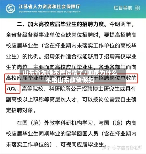 山东省为啥不管疫情了/国家为什么不给山东政策倾斜-第1张图片