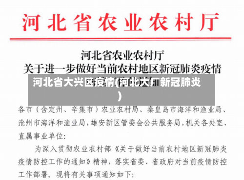 河北省大兴区疫情(河北大厂新冠肺炎)-第2张图片