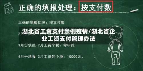 湖北省工资支付条例疫情/湖北省企业工资支付管理办法-第1张图片