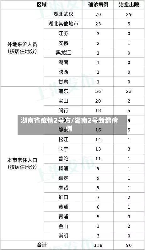 湖南省疫情2号方/湖南2号新增病例-第1张图片