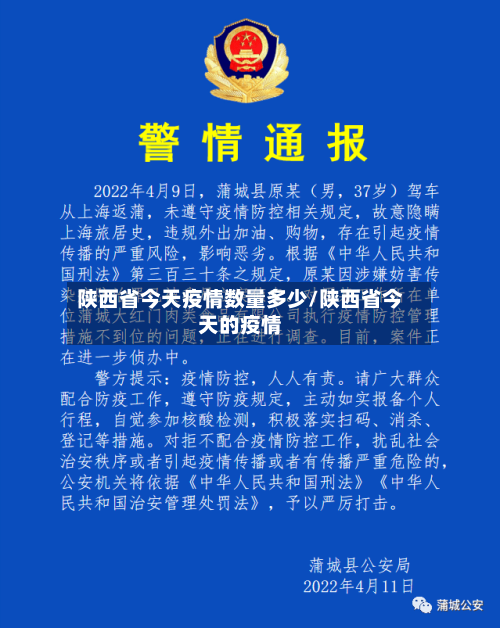 陕西省今天疫情数量多少/陕西省今天的疫情-第2张图片