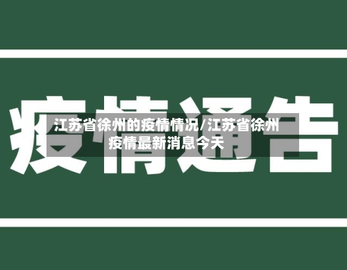 江苏省徐州的疫情情况/江苏省徐州疫情最新消息今天-第3张图片