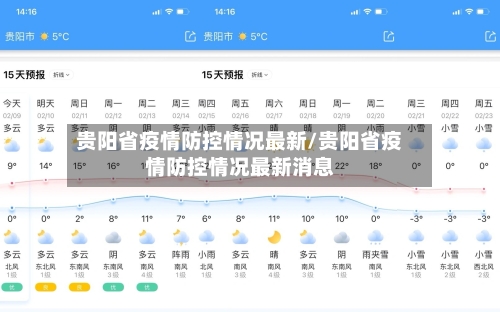 贵阳省疫情防控情况最新/贵阳省疫情防控情况最新消息-第1张图片