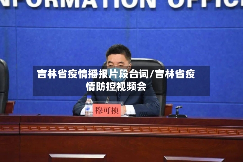吉林省疫情播报片段台词/吉林省疫情防控视频会-第2张图片