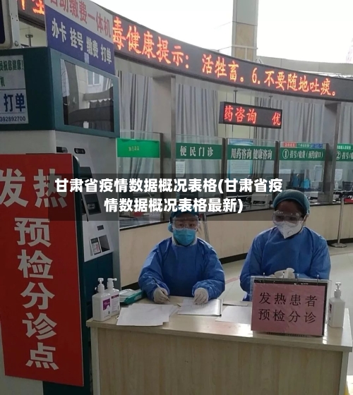 甘肃省疫情数据概况表格(甘肃省疫情数据概况表格最新)-第2张图片