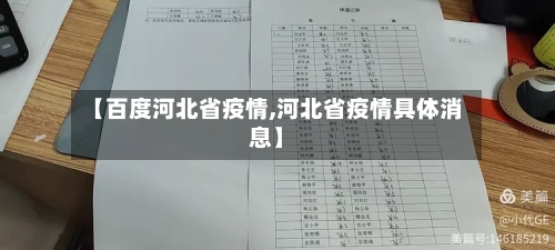 【百度河北省疫情,河北省疫情具体消息】-第1张图片