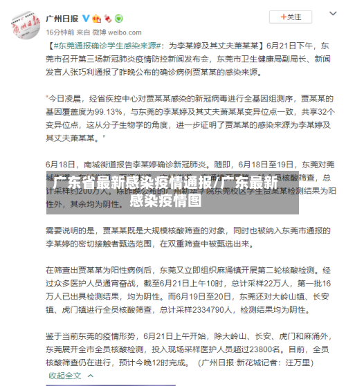 广东省最新感染疫情通报/广东最新感染疫情图-第2张图片