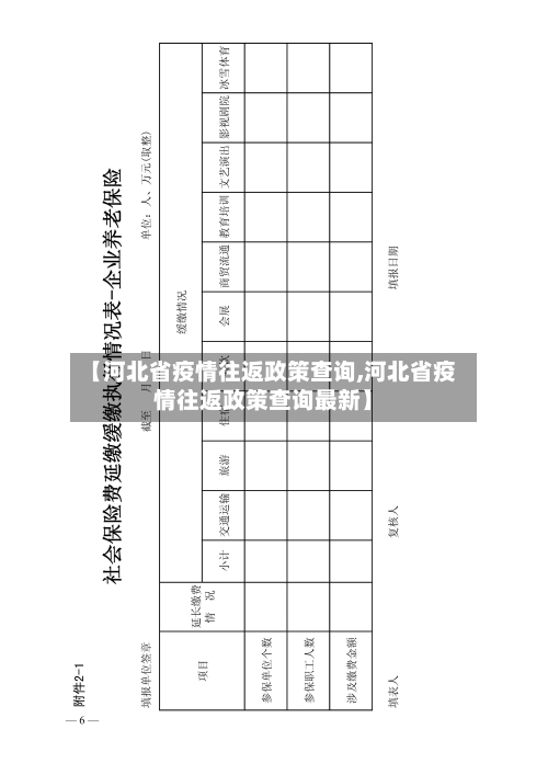 【河北省疫情往返政策查询,河北省疫情往返政策查询最新】-第1张图片