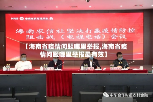 【海南省疫情问题哪里举报,海南省疫情问题哪里举报最有效】-第1张图片