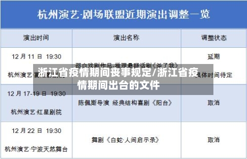 浙江省疫情期间丧事规定/浙江省疫情期间出台的文件-第2张图片