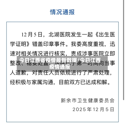 今日江西省疫情最新数据/今日江西疫情通报-第1张图片