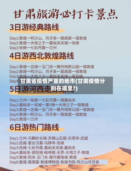 甘肃省疫情严重的地市(甘肃疫情分别在哪里?)-第1张图片