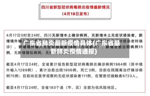 广东省肺炎最新疫情具体(广东省最新肺炎疫情通报)-第2张图片