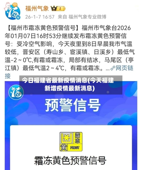 今日福建省最新疫情消息(今天福建新增疫情最新消息)-第3张图片