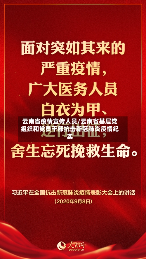 云南省疫情宣传人员/云南省基层党组织和党员干部抗击新冠肺炎疫情纪实-第1张图片