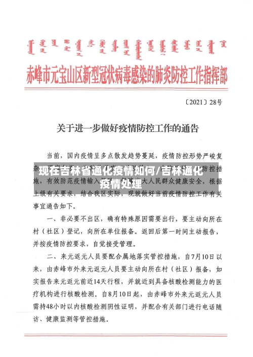 现在吉林省通化疫情如何/吉林通化疫情处理-第2张图片