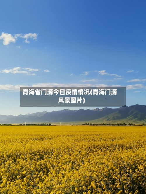 青海省门源今日疫情情况(青海门源风景图片)-第1张图片