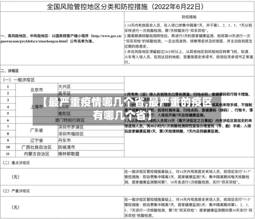 【最严重疫情哪几个省,最严重的疫区有哪几个省】-第1张图片