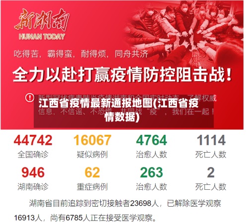 江西省疫情最新通报地图(江西省疫情数据)-第1张图片