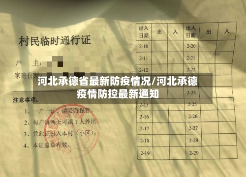 河北承德省最新防疫情况/河北承德疫情防控最新通知-第2张图片