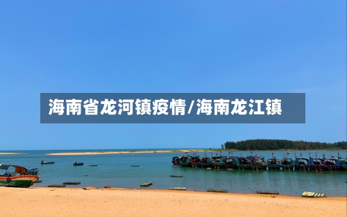 海南省龙河镇疫情/海南龙江镇-第1张图片