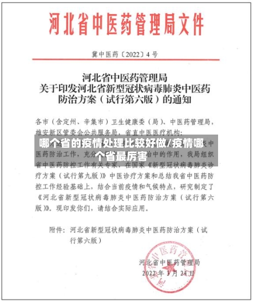 哪个省的疫情处理比较好做/疫情哪个省最厉害-第2张图片