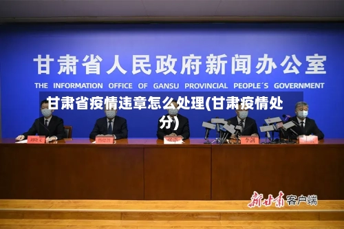 甘肃省疫情违章怎么处理(甘肃疫情处分)-第1张图片