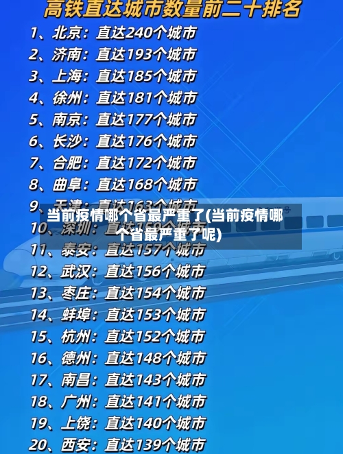 当前疫情哪个省最严重了(当前疫情哪个省最严重了呢)-第1张图片