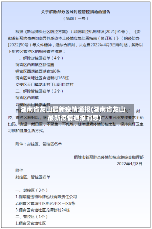 湖南省龙山最新疫情通报(湖南省龙山最新疫情通报消息)-第2张图片