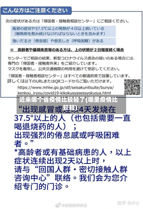 近来哪个省疫情比较轻了(哪里疫情比较轻)-第2张图片